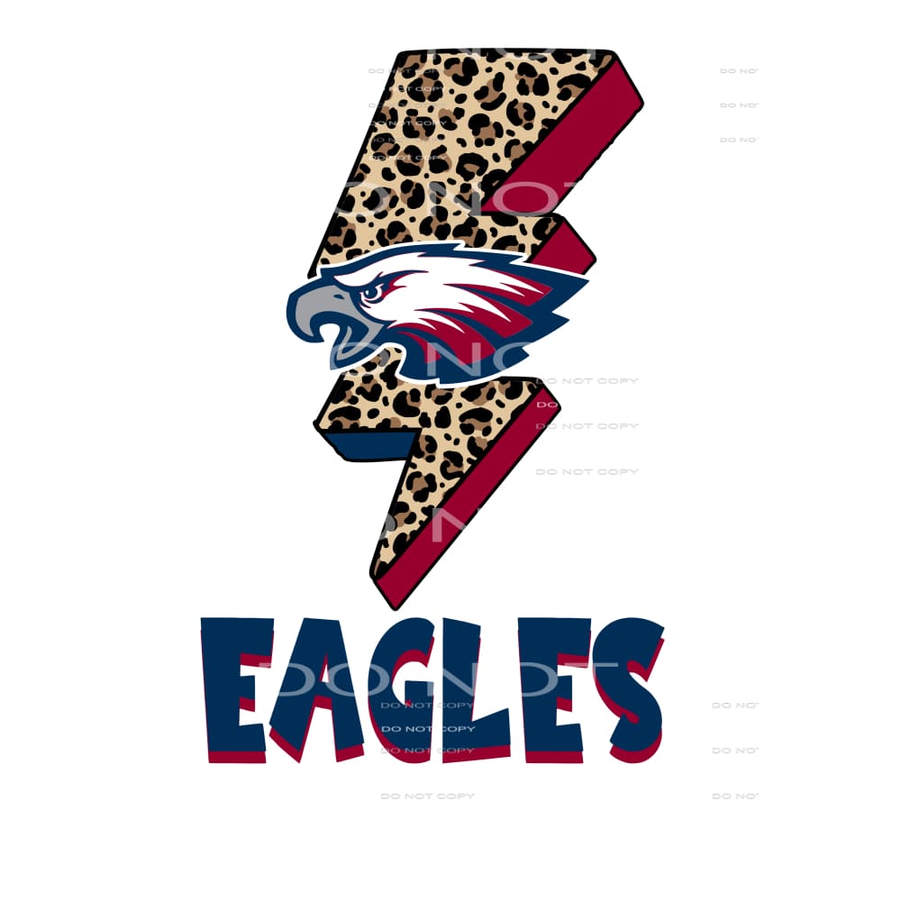 eagles Bolt # 99182 Sublimation transfers - Heat Transfer