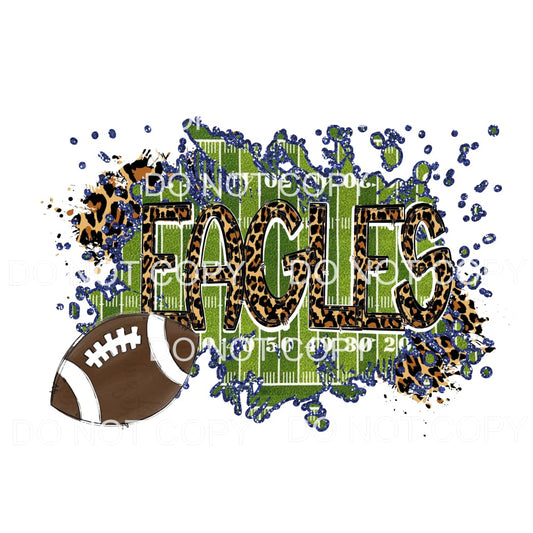 eagles field leopard # 9994 Sublimation transfers - Heat 