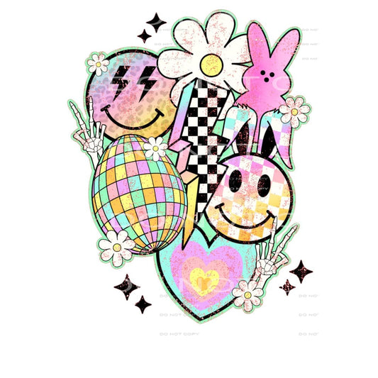 Easter # 108 Sublimation transfers - Heat Transfer Graphic