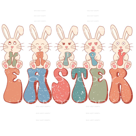 Easter #3249 Sublimation transfers - Heat Transfer Graphic
