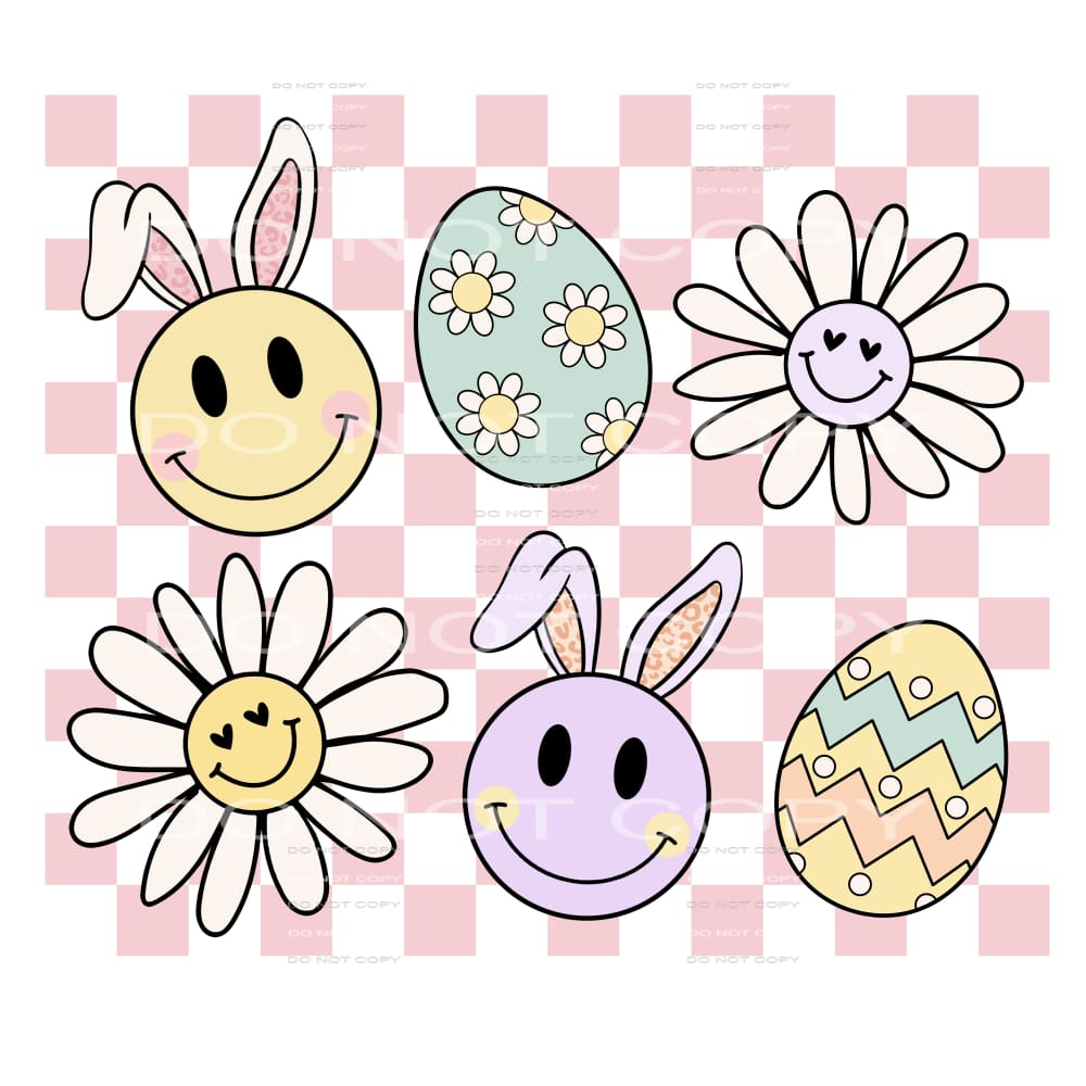 Easter #3254 Sublimation transfers - Heat Transfer Graphic