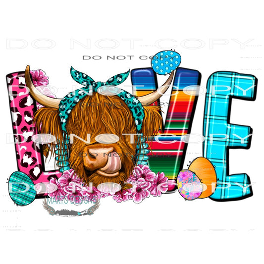 Easter Love #8939 Sublimation transfers - Heat Transfer