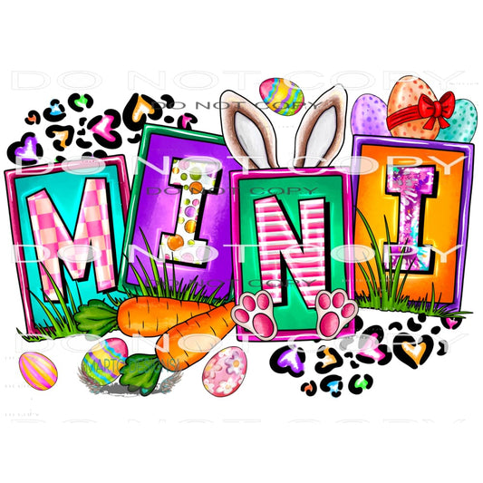 Easter Mini #9868 Sublimation transfers - Heat Transfer