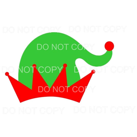 Elf Boy Hat Sublimation transfers - Heat Transfer