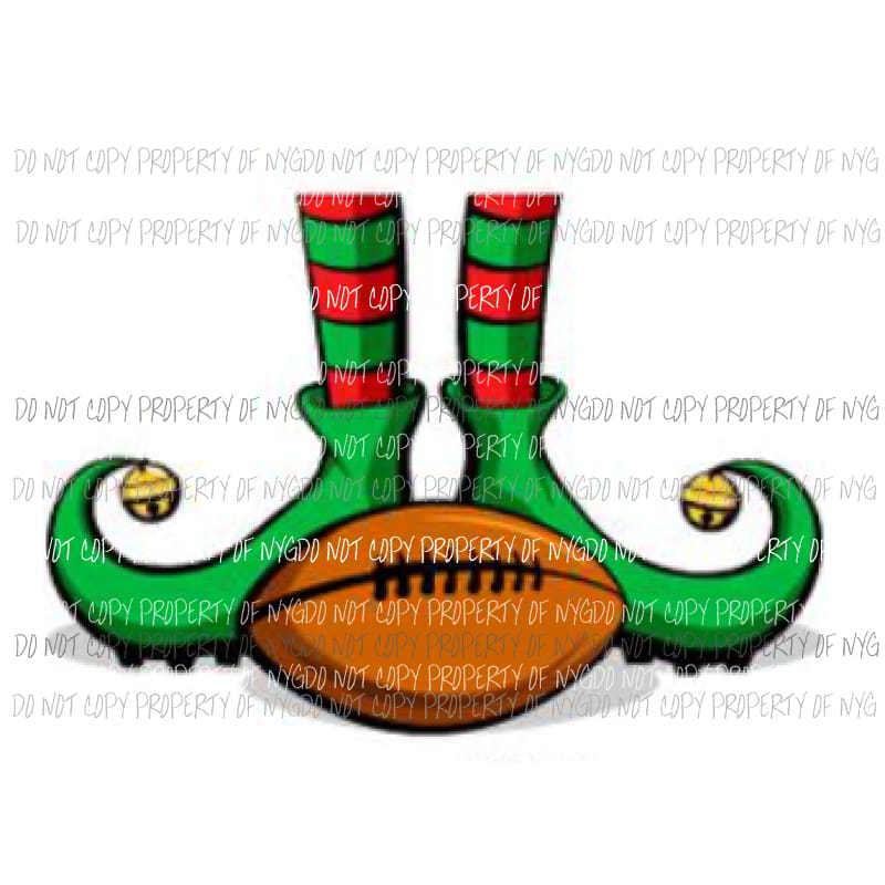 Elf football Sublimation transfer Heat Transfer