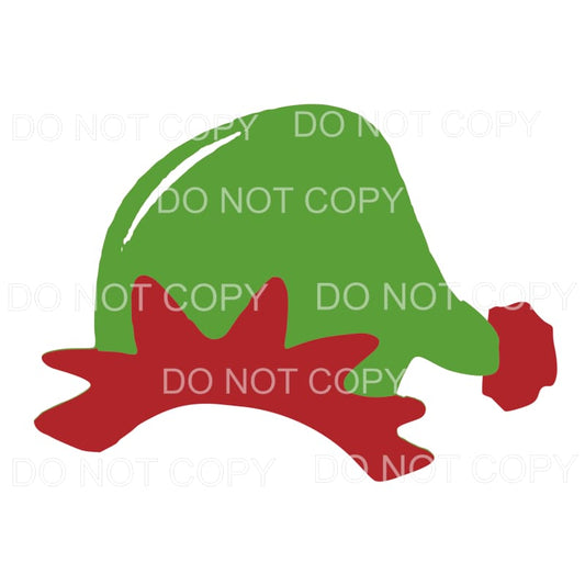 Elf Hat # 2 Sublimation transfers - Heat Transfer