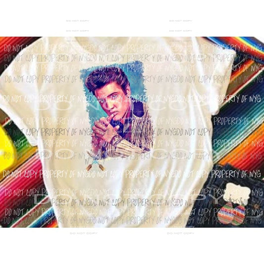 Elvis #5 sublimation transfer Heat Transfer