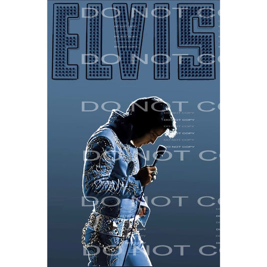 Elvis # 8004 Sublimation transfers - Heat Transfer Graphic