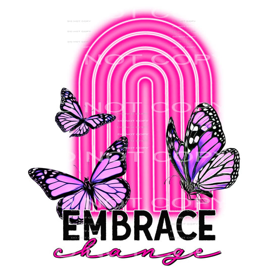 embrace change #4878 Sublimation transfers - Heat Transfer