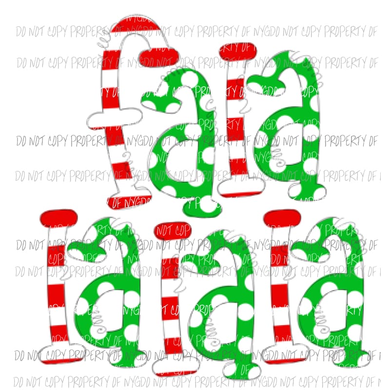 Falalalala Sublimation transfers Heat Transfer