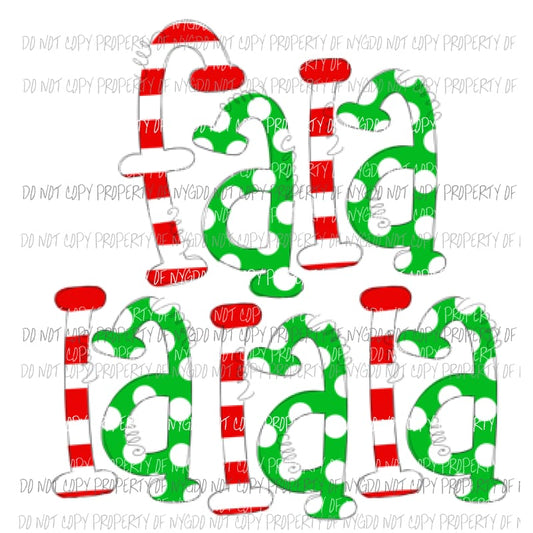 Falalalala Sublimation transfers Heat Transfer