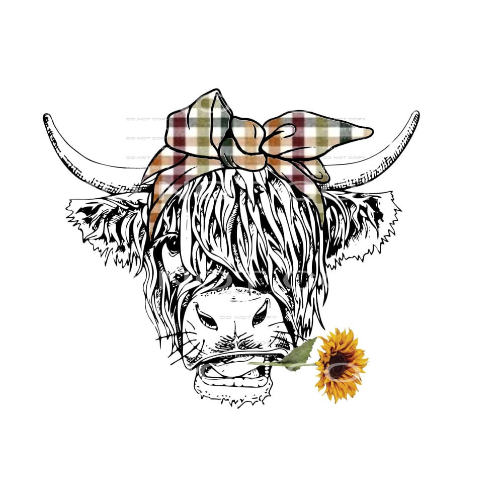 Fall Cow # 88865 Sublimation transfers - Heat Transfer