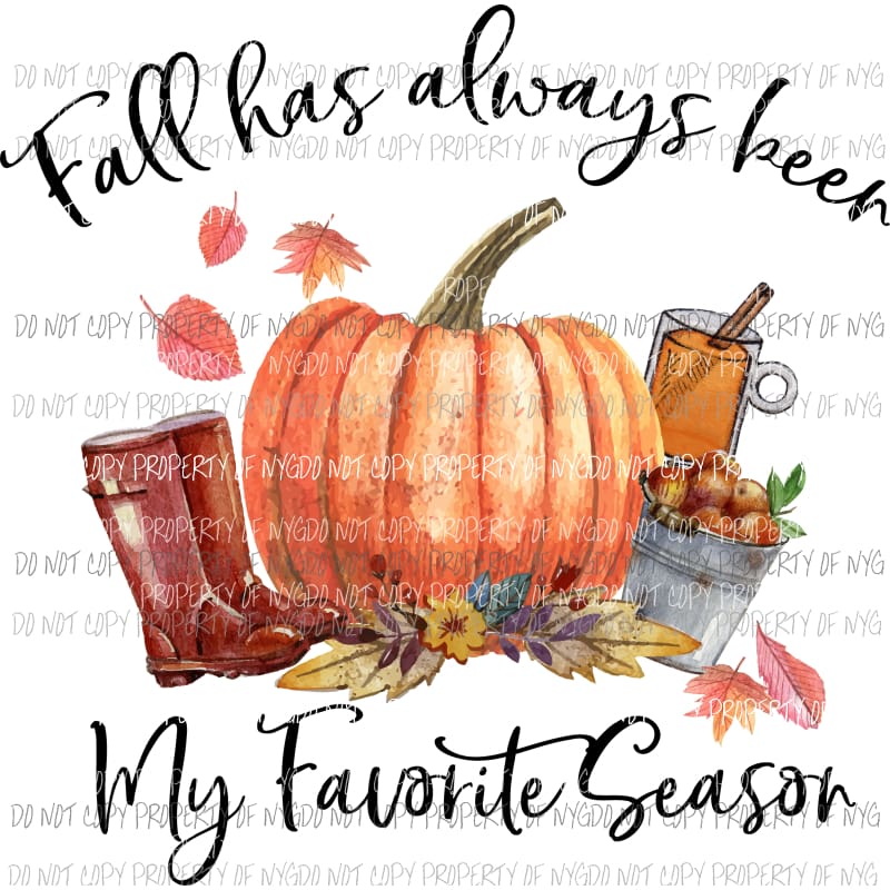 fall favorite season Sublimation transfers Heat Transfer