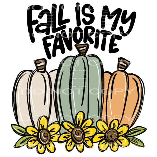 fall is my favorite #7727 Sublimation transfers - Heat 