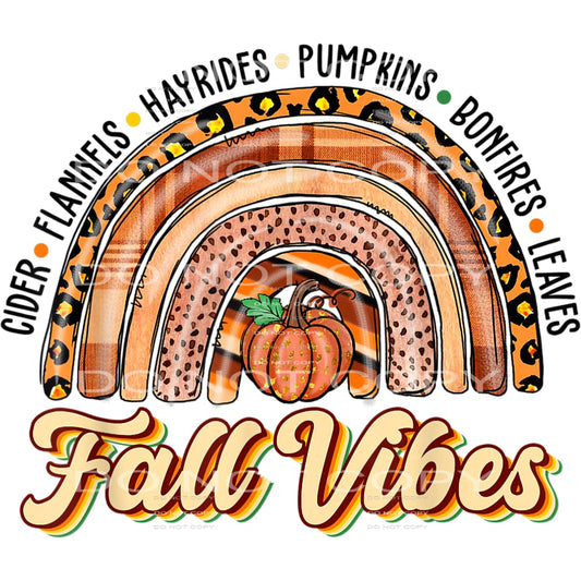 Fall Vibes # 8804 sublimation transfers - Heat Transfer