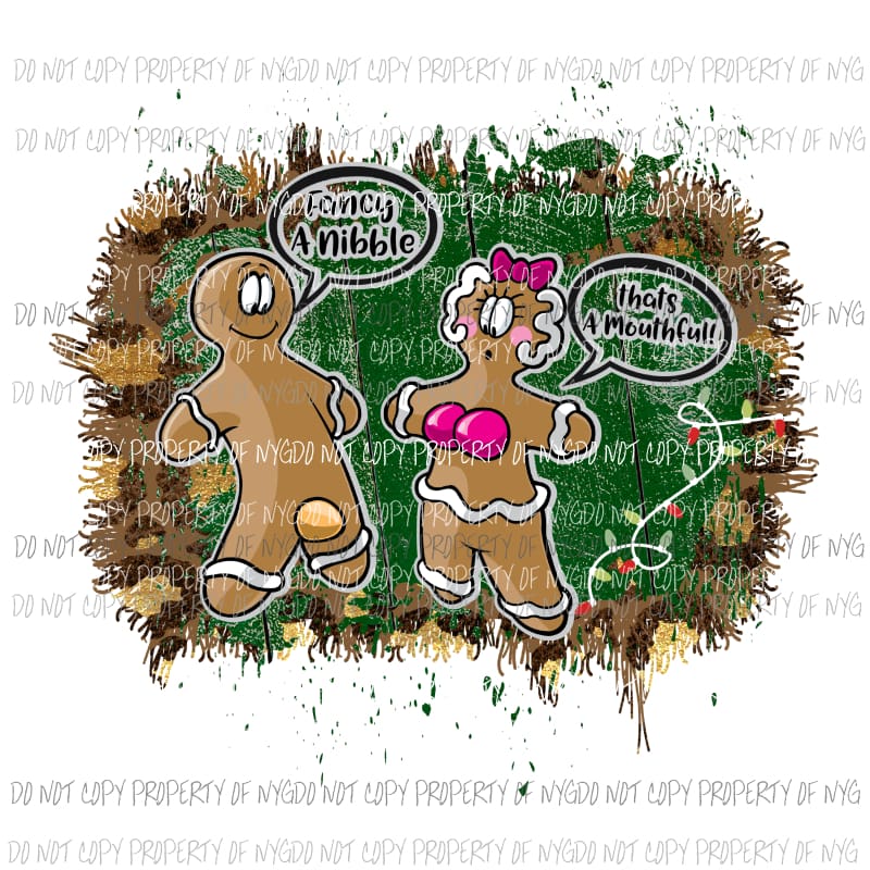 fancy a nibble Sublimation transfers Heat Transfer