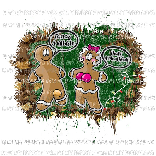 fancy a nibble Sublimation transfers Heat Transfer