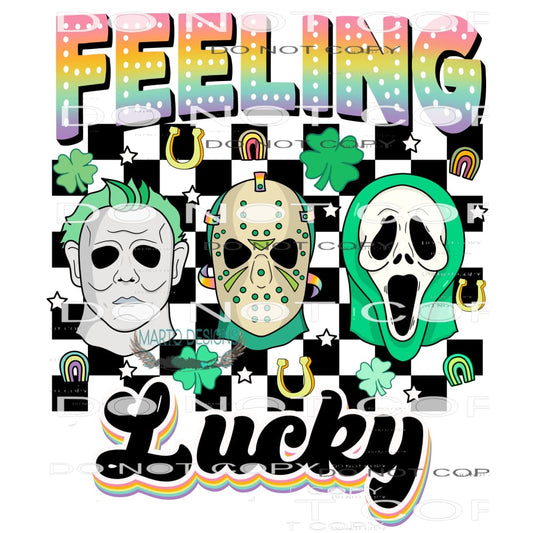 Feeling Lucky #8952 Sublimation transfers - Heat Transfer