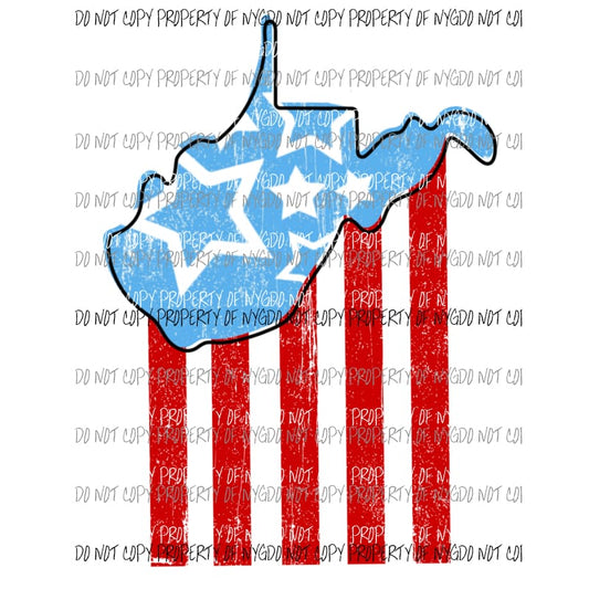 FLAG STATES no names All states in drop down menu sublimation transfer state Heat Transfer