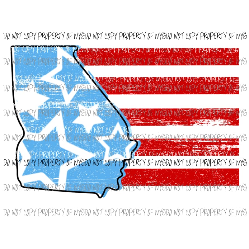FLAG STATES no names All states in drop down menu sublimation transfer state Heat Transfer