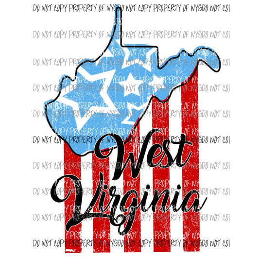 FLAG STATES With Names All states in drop down menu sublimation transfer state Heat Transfer