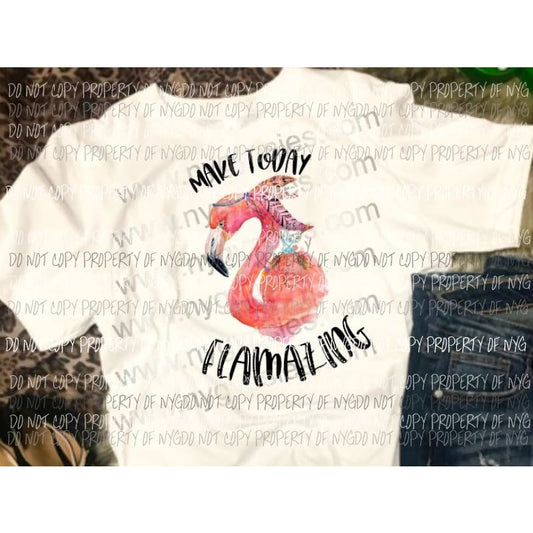 Flamingo 1 sublimation transfer Heat Transfer