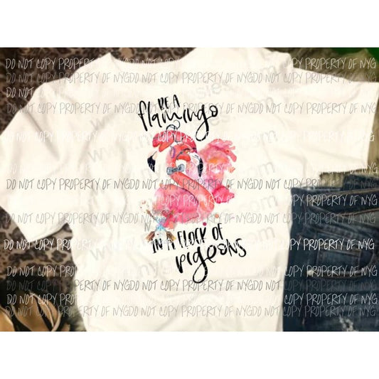 Flamingo 5 sublimation transfer Heat Transfer