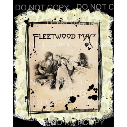 Fleetwood Mac #1 Sublimation transfers - Heat Transfer