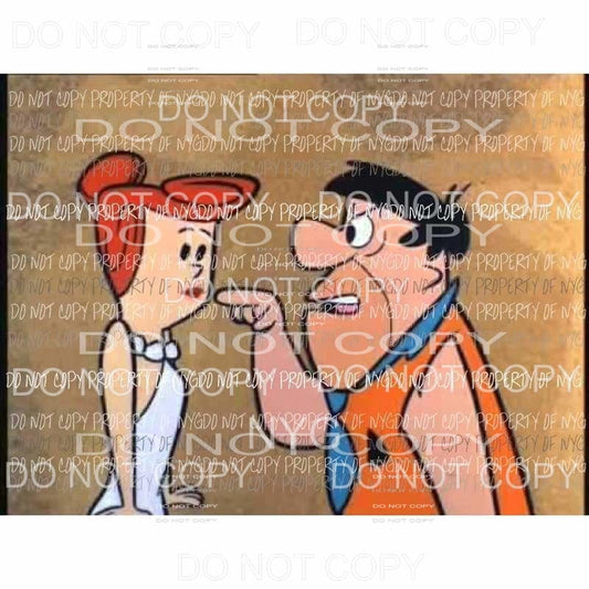 Flintstones 1 Sublimation transfers Heat Transfer