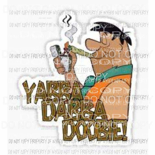 Flintstones 5 Sublimation transfers Heat Transfer