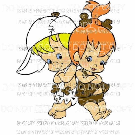 Flintstones 6 Sublimation transfers Heat Transfer