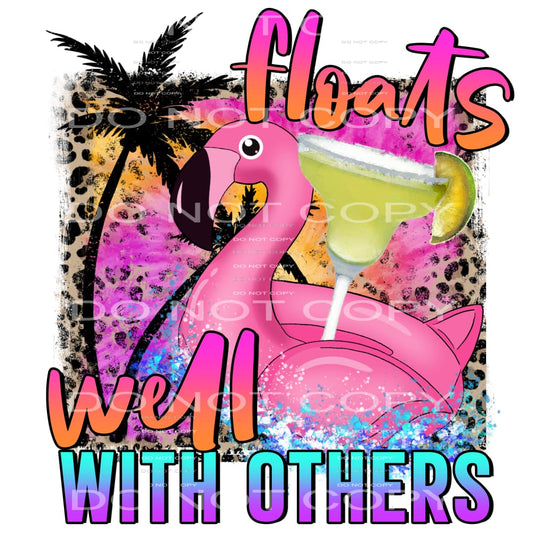 floats well with others #7011 Sublimation transfers - Heat 
