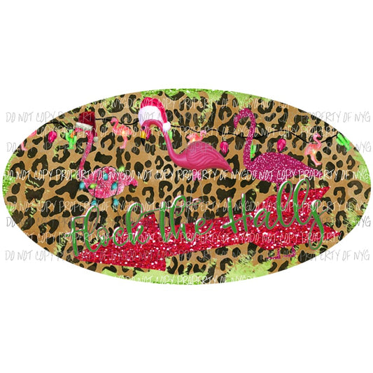 flock the halls Sublimation transfers Heat Transfer