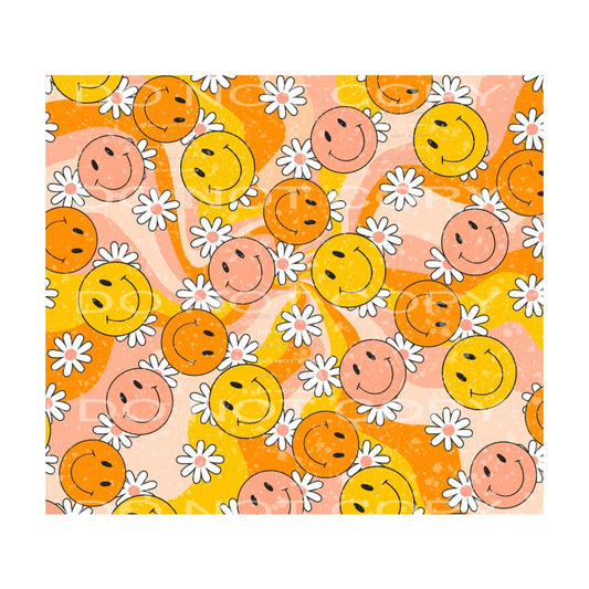 floral smile #6492 Sublimation transfers - Heat Transfer