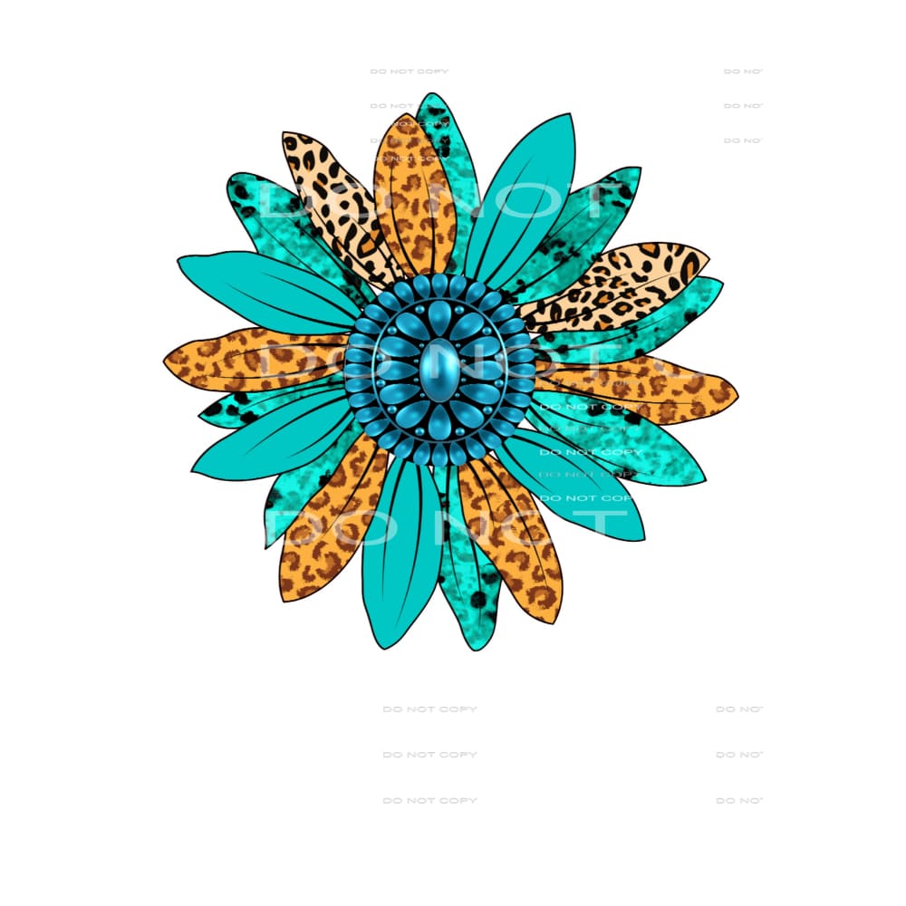 Flower #5704 Sublimation transfers - Heat Transfer Graphic