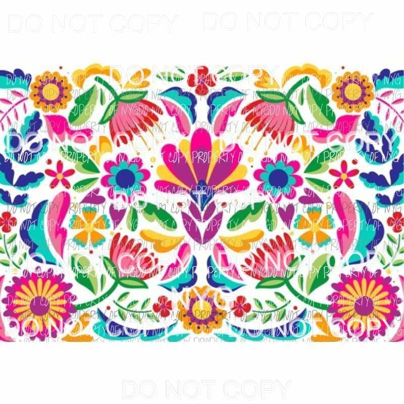 Flower Sheet #31 Sublimation transfers 13 x 9 inches Heat Transfer