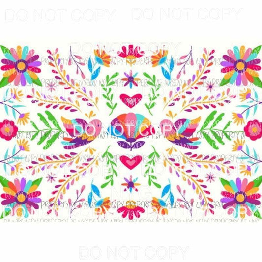 Flower Sheet #32 Sublimation transfers 13 x 9 inches Heat Transfer