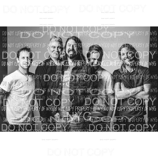 Foo Fighters 1 Sublimation transfers Heat Transfer