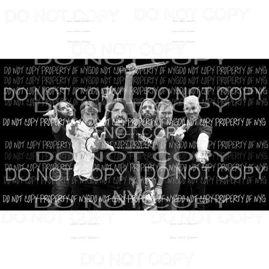 Foo Fighters 2 Sublimation transfers Heat Transfer