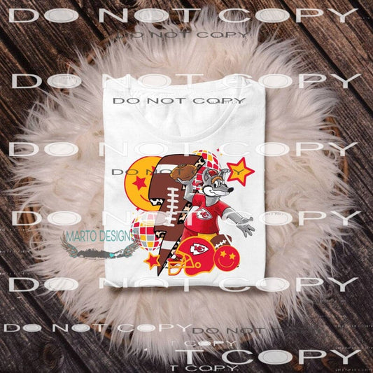 Football Chiefs #7865 Sublimation transfers - Heat Transfer