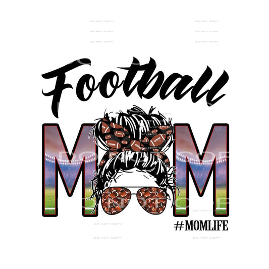 football mom #8576 Sublimation transfers - Heat Transfer
