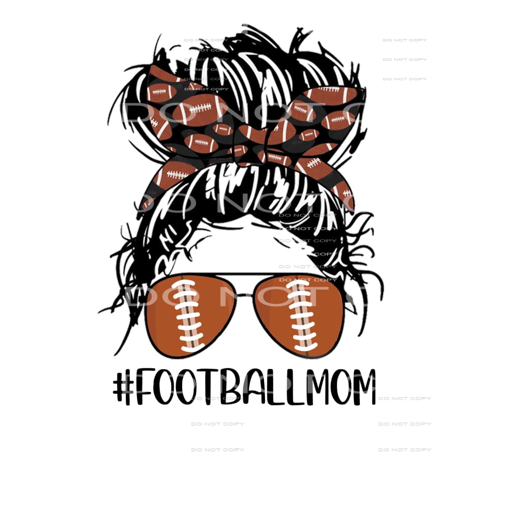 football mom #8581 Sublimation transfers - Heat Transfer