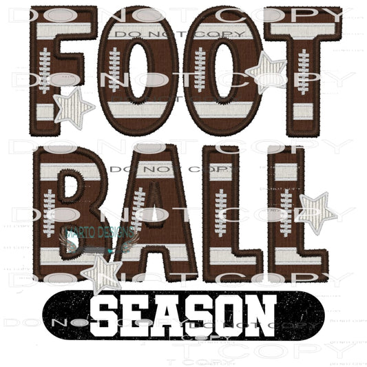 Football Season #7490 Sublimation transfers - Heat Transfer