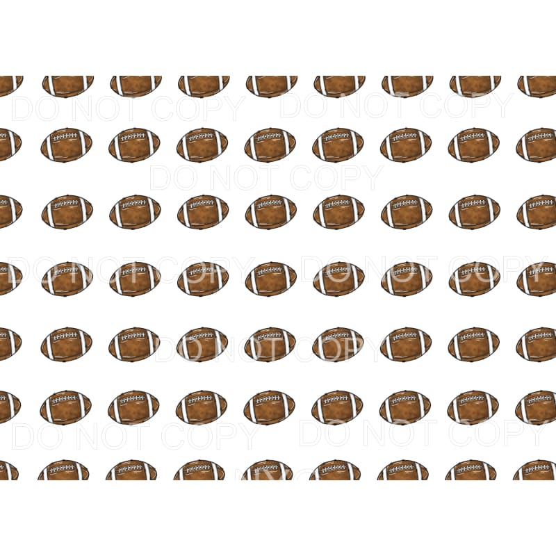 Football Sheet #3 Sublimation transfers - Heat Transfer