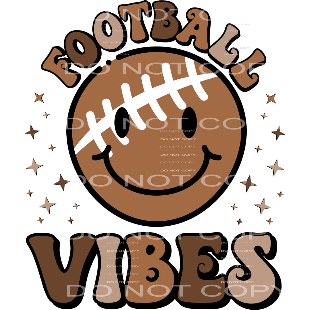 football vibes #8579 Sublimation transfers - Heat Transfer