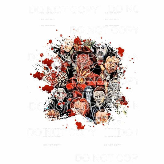 Freddy Jason chucky horror # 114 Sublimation transfers - 