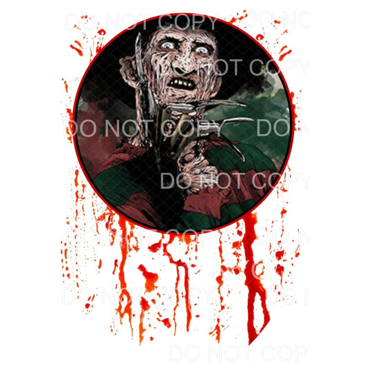Freddy Krueger Nightmare On Elm Street Blood Splatter #2 