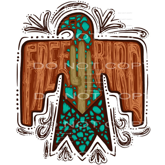 free bird #6861 Sublimation transfers - Heat Transfer