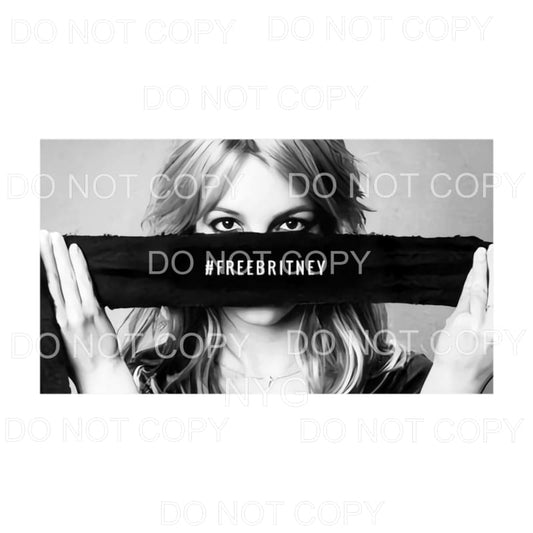 Free Britney # 3 Sublimation transfers - Heat Transfer