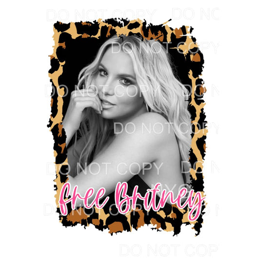 Free Britney # 6 Sublimation transfers - Heat Transfer
